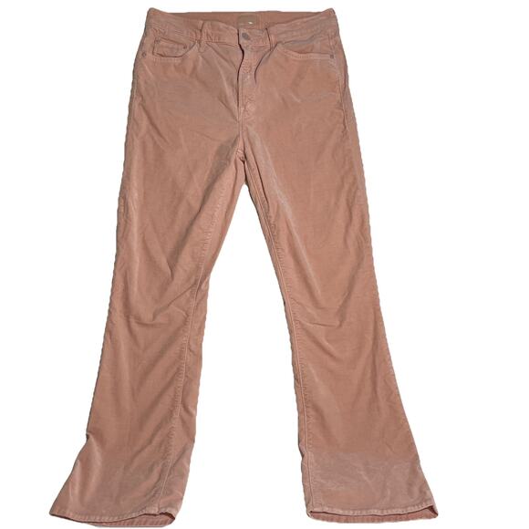 Mother the Insider Ankle Straight Jeans Women's 29 Petal Pink Velvet - Picture 1 of 9